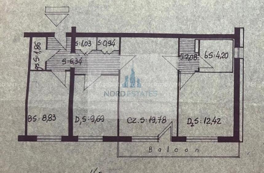 3 camere de vanzare Metrou si Piata Gorjului-2 Bai-Confort 1 - 12