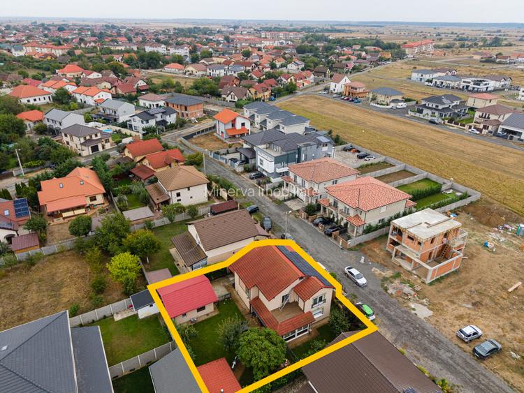 Casă mare 5 camere+casă mică, panouri, curte amenajată – Giroc, Comision 0 - 49
