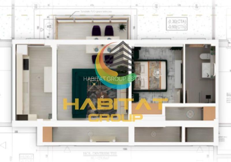 2 camere metrou Grigorescu cladire boutique Nou - 4