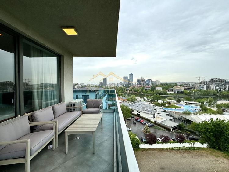 4 rooms apartment - 122 sqm/ Rented/ 1 Parking / Floreasca - Lake View - 9