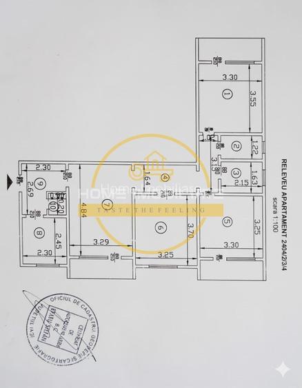 Apartament 4 camere, SD, 84mp etaj 3/4 📍[ Tătărași - Dispecer] - 8