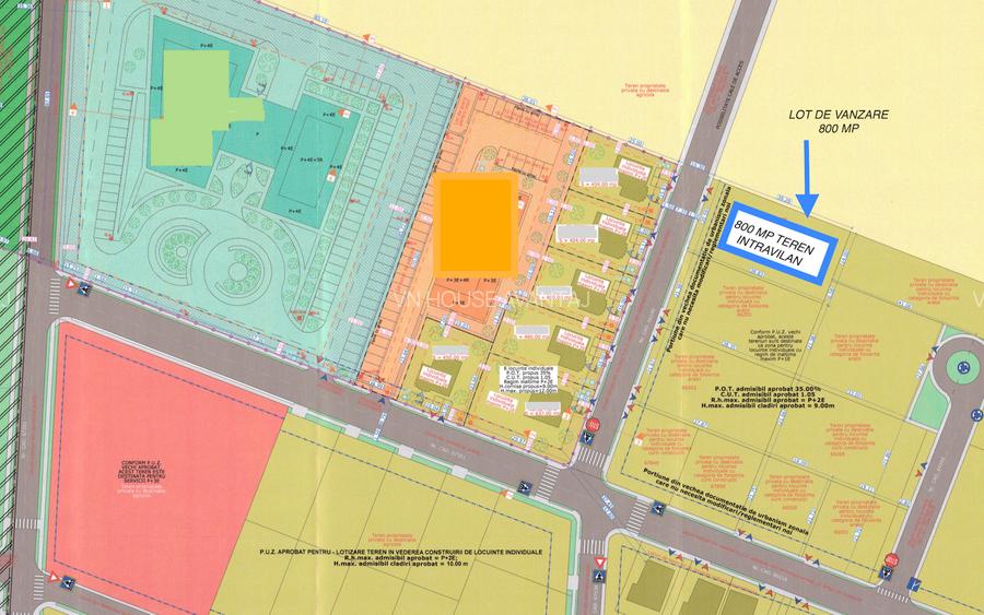 Teren Intravilan zona Paco -Cuza Voda (Petresti) - 2