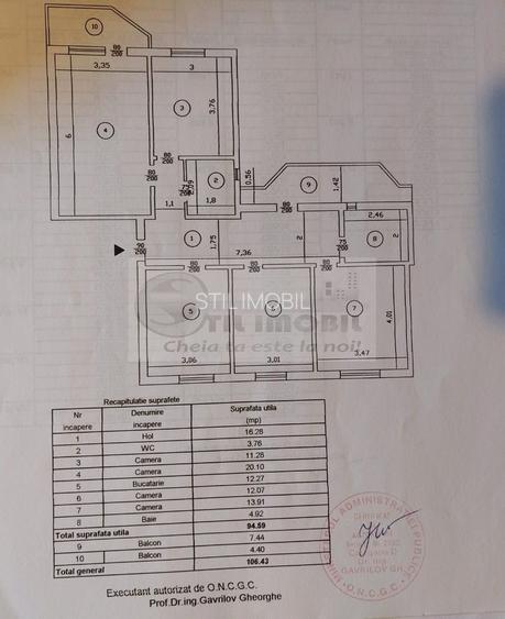 Nicolina, 4 cam decomandat, Etaj 1, 110 mp- 250.000€ - 12
