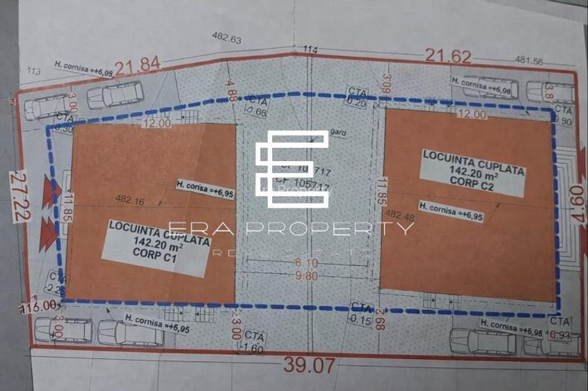 Duplex, 4 camere,INTABULAT, zona Casa de Apa, cartierul Arhitectilor - 3