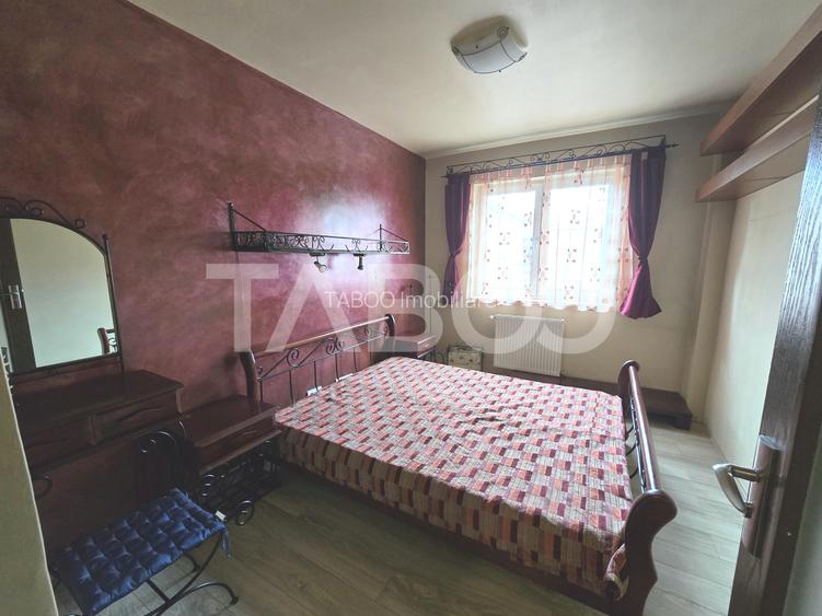 Apartament 2 camere etaj 3 mobilat utilat parcare lift Terezian Sibiu - 4