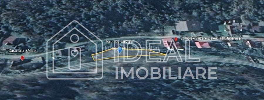 Teren intravilan 1.113 mp – deschidere la DN7C și Râul Bâlea – Cârțișoara - 2