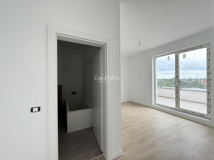 Bloc finalizat. Terasa 20 mp. 2 bai. Lift. 2 locuri de parcare. - 6