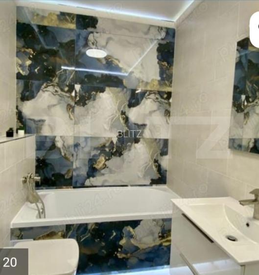 Apartament 2 camere Lux, ultrafinisat, mobilat complet, terasa 12mp, la cheie. - 6