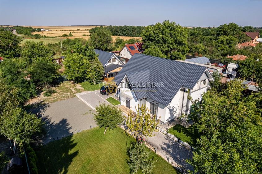 Casă premium teren 3.000 mp, livadă și zonă BBQ – Frumusani - 2