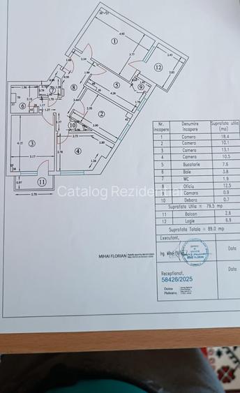 Apartament cu 4 camere de vanzare Pantelimon - Delfinului - 12