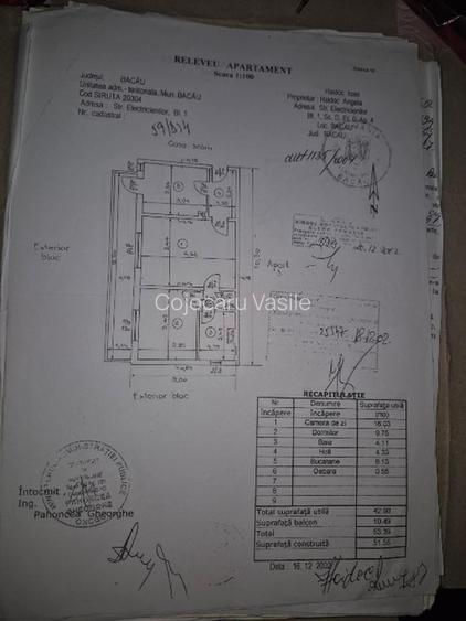 Apartament de vanzare 43 mp cu extra 9 mp balcon si beci - 15