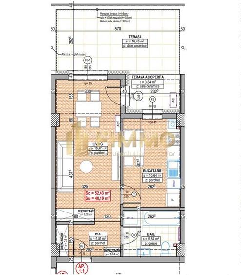 Garsoniere de vanzare | 40mp | Terasa 16mp  | Suceava | ID:1560 - 2