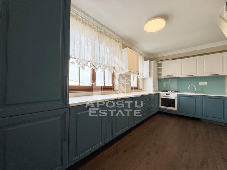 Penthouse 4 camere de vanzare, 2 bai complet mobilat si utilat - Giroc - 39