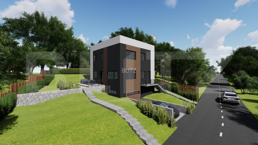 Teren 450mp cu AUTORIZATIE D+P+M -201 mp construiti, zona Sararie - 4