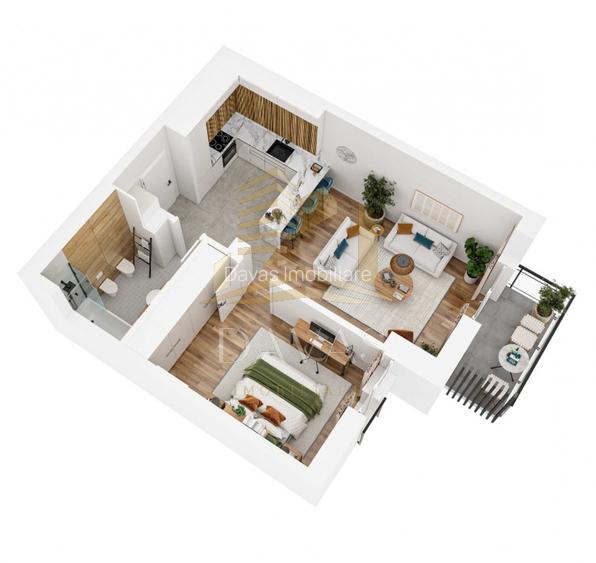 Apartament in bloc Nou de 2 camere - Parcare | Baciu  - 2