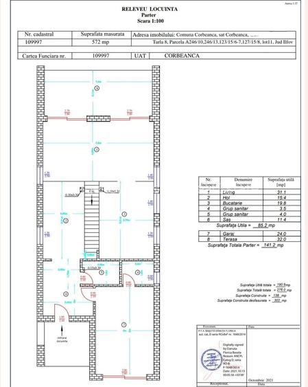 Vila individuala luminoasa - 4 camere - Corbeanca, Paradisul Verde - 7