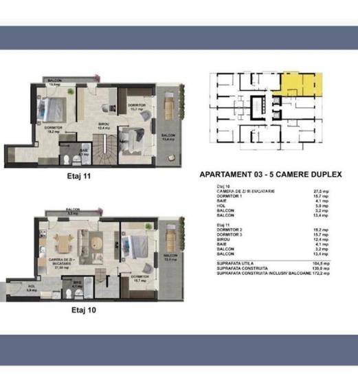 Penthouse/apartament 5 camere Sunlake Soseaua Fundeni - 12