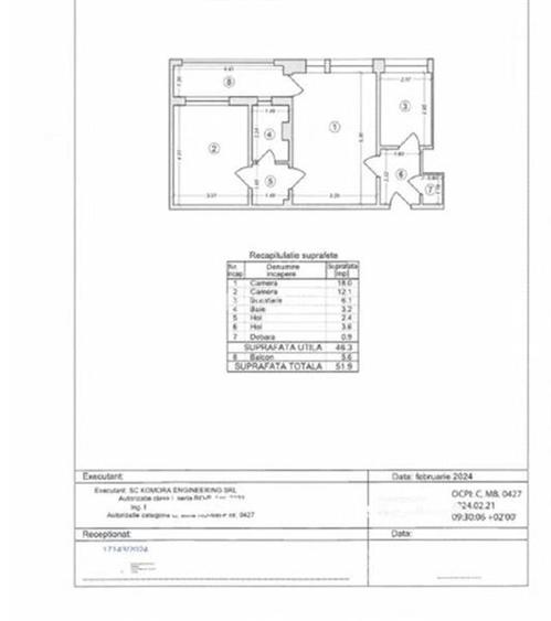 Apartament 2 camere, Lujerului, - 2