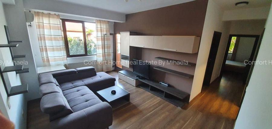 Bucurestii Noi Închiriez ap 3 cam mobilat utilat complet centrală proprie - 2