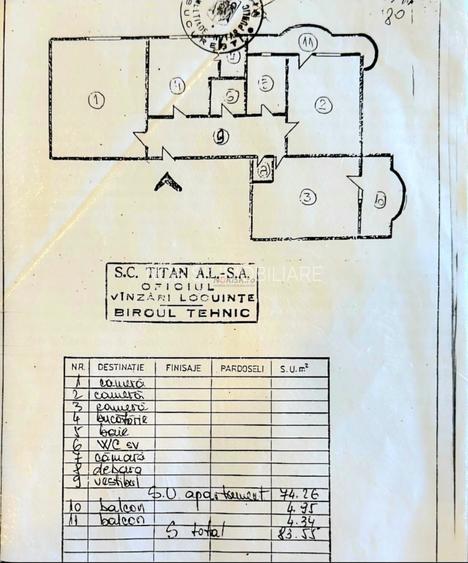 3 Camere | Nerva Traian | 0% COMISION | 85MP | Decomandat | Etaj 6/8 - 14