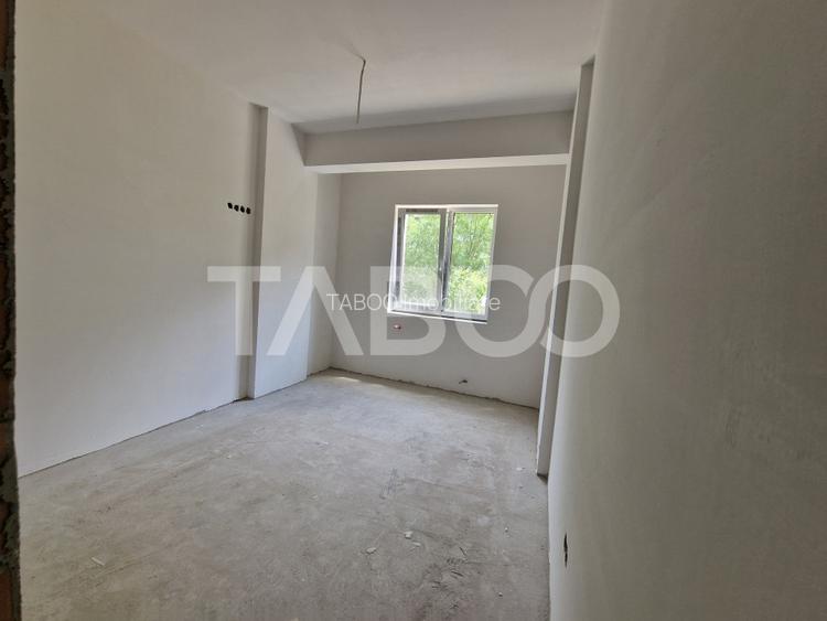 Apartament 2 camere 64 mpu decomandat 2 balcoane 12 mp Rahovei Sibiu - 6