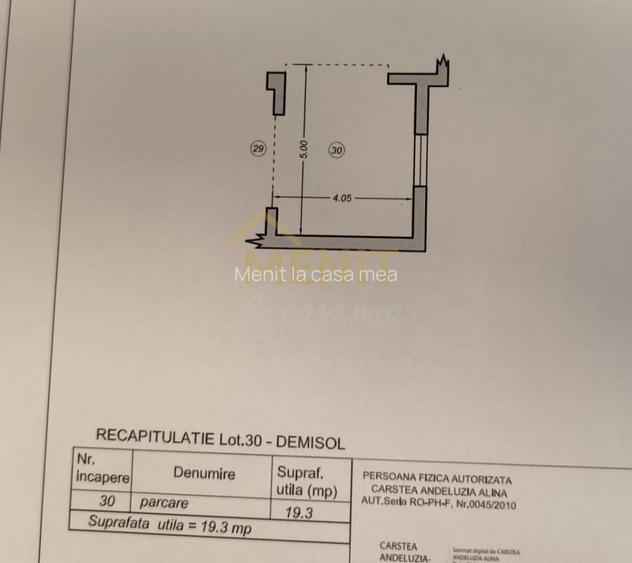 Apartament 3 camere + parcare Albert Meraki  91.3mp St. 2020 - 18