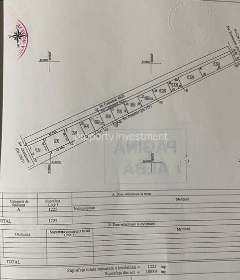 Corbeanca - Tamasi | Teren 1225mp, deschidere 44ml | Utilitati in proximitate - 15