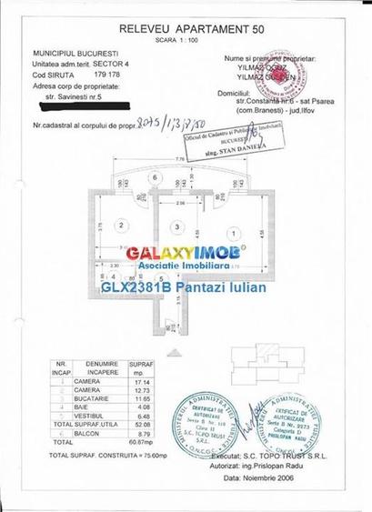 3 Camere | 1 Decembrie 1918 | Bloc ''79 | 3min metrou | COMISION 0% - 11