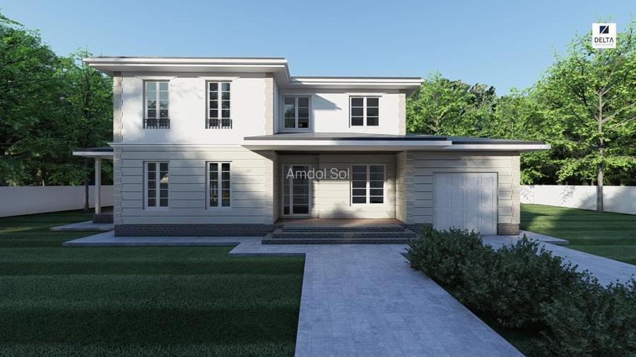 Vila individuala, teren 1100 mp, garaj, incalzire pardoseala, comision 0% - 3