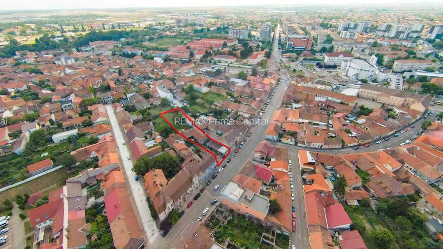Teren 1444 mp Ultracentral Oradea, Strada Primariei 52, front 20 m - 4
