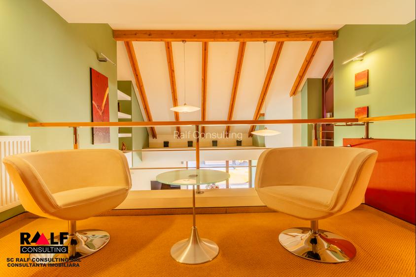 Vanzare vila de lux cu piscina, teren de tenis, cu un design deosebit, P+M+S - 6