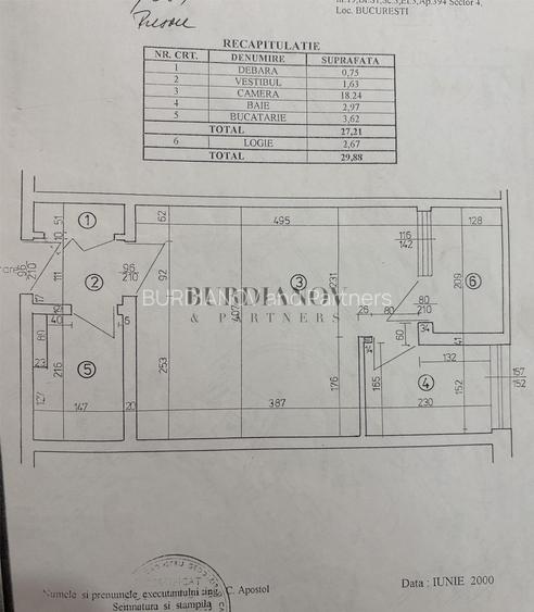 Garsonieră de vânzare -  Metrou Apărătorii Patriei - etaj 3/9 - 1966 - 3
