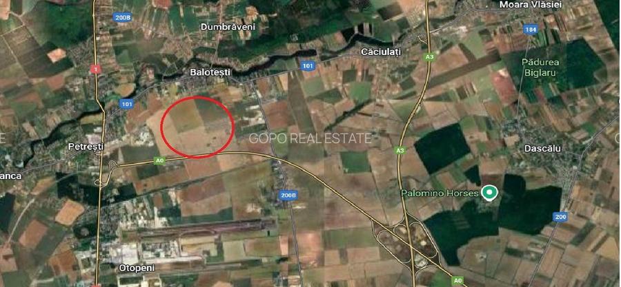 Oportunitate achizitie teren 55000 mp in Balotesti- Therme Bucuresti - 3