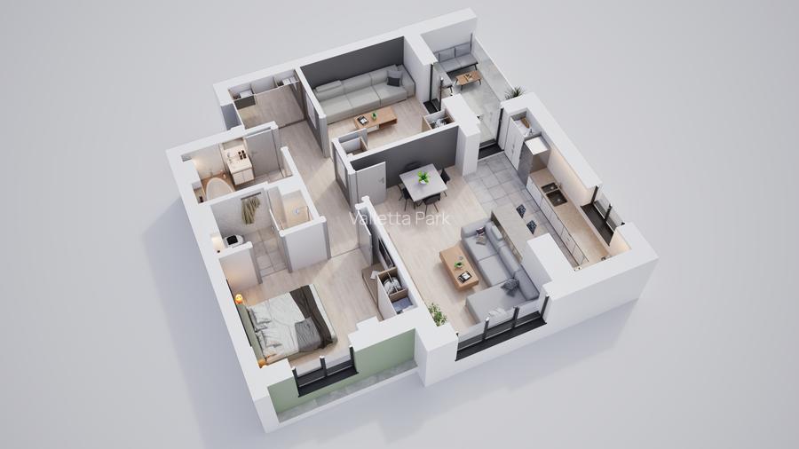 Apartament modern 3 camere, aproape de transport public - 4