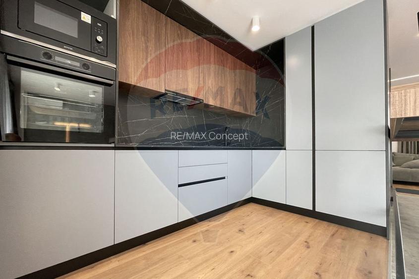 Penthouse pe 2 niveluri, 115 mp, imobil nou - 2