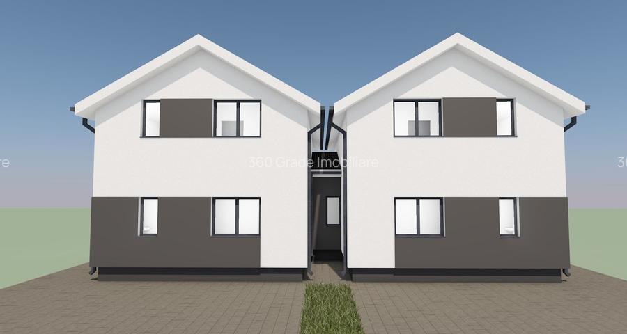 Duplex modern în Moșnița Nouă Comision 0% - 3
