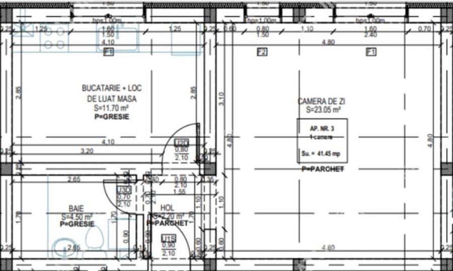 Garsoniera intabulata decomandata si loc parcare in Talmaciu/ Sibiu - 2