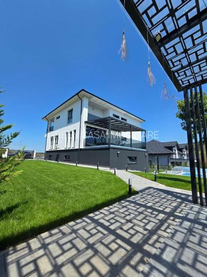 Vilă superbă, 328mp utili, D+P+E, garaj, piscină, SPA, fitness - 4