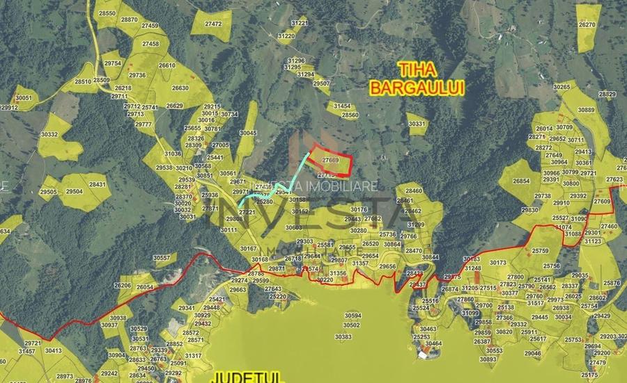 Oportunitate langa lacul Colibita! Teren intravilan 12.588 mp! - 6