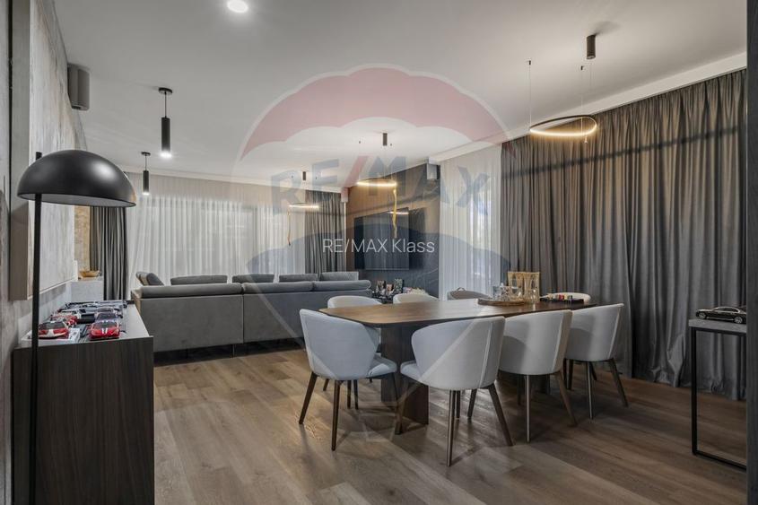 Vila luminoasa 4 camere, 202 mp utili, Corbeanca, ansamblu cu piscina - 24