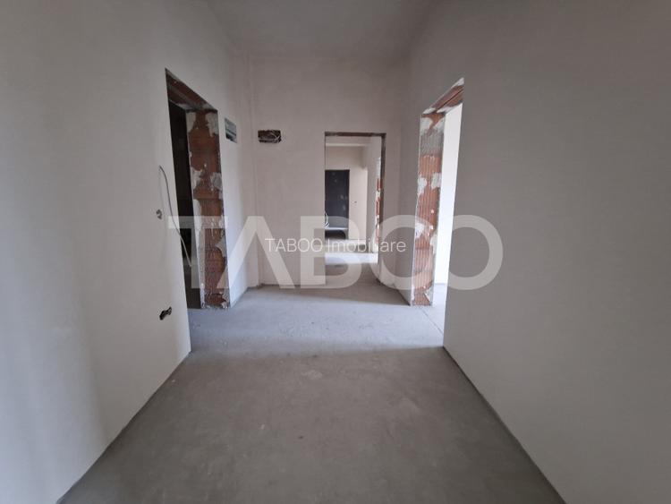 Apartament decomandat 3 camere 2 bai 83 mpu 2 balcoane Sibiu Rahovei - 3