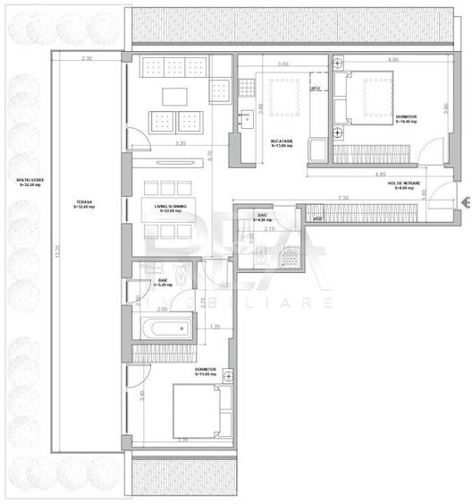 Penthouse 3 camere Ultracentral la 8 min Metrou Iancului - 10