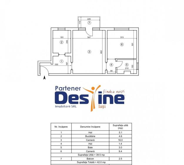 PACURARI , Apartament 2 camere, SEMIDECOMANDAT , 104.900 euro - 11