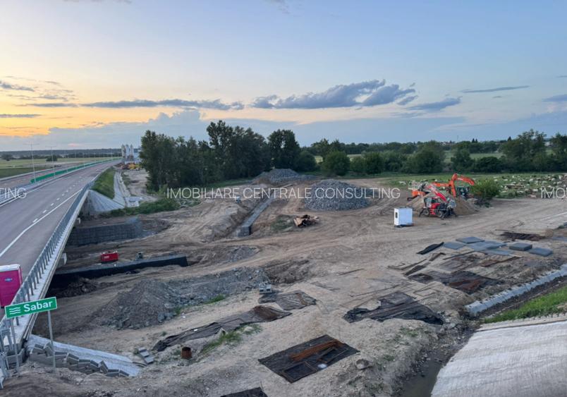 Teren la A0 vizibilitate excelentă 300 de m. de viitoarea prelungire Timișoara - 2