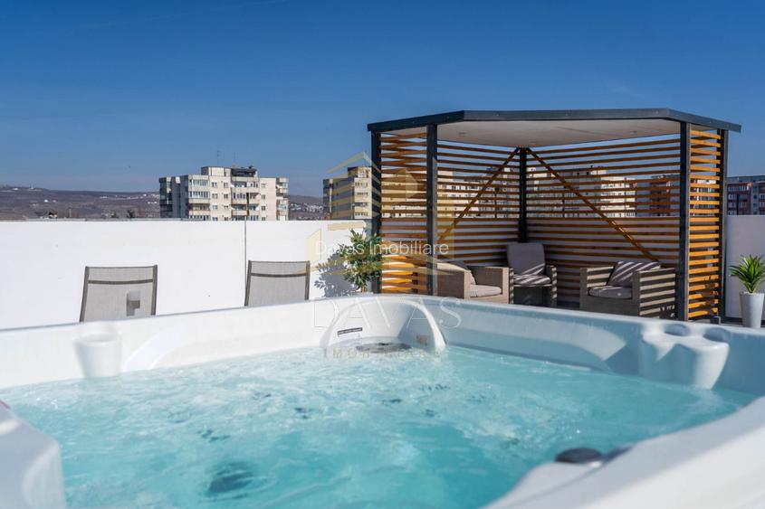 Penthouse ultrafinisat de închiriat + Terasa 150mp | Jacuzzi | Iulius Mall - 16