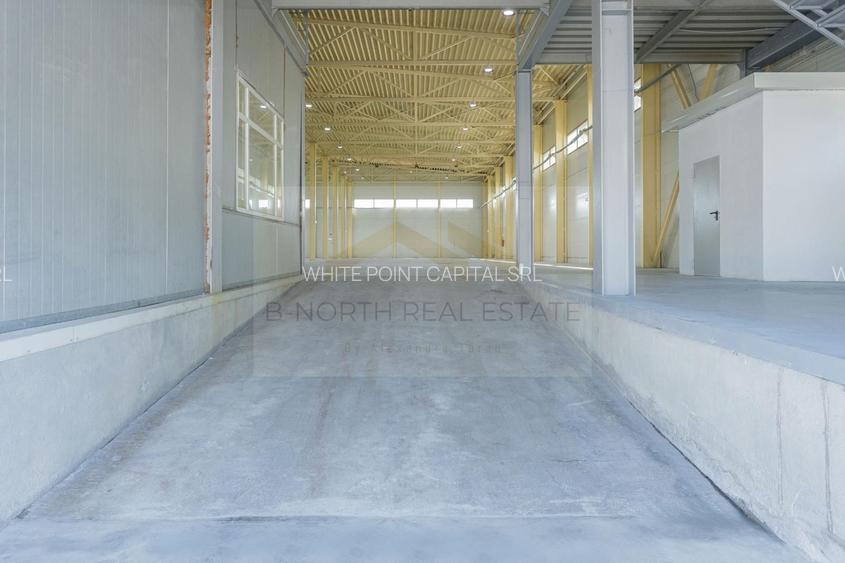 Hala industrială 2.000 mp • Depozitare / Producție • Rampe încărcare • Otopeni - 8
