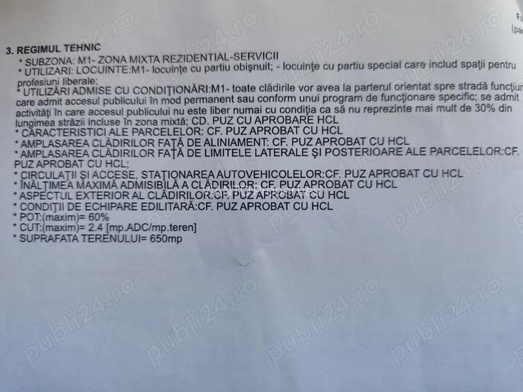 TEREN INTRAVILAN | 650 MP | CISNADIE - 3