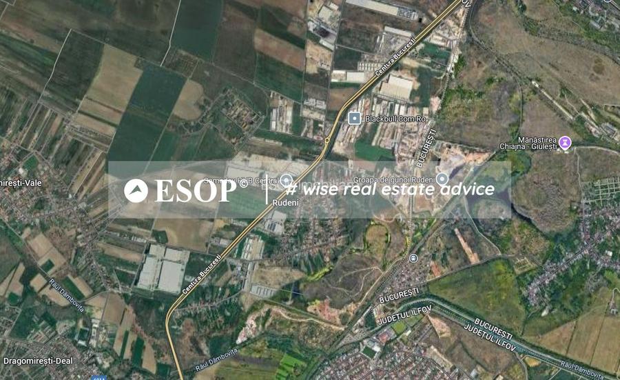Teren industrial, 2,2 ha, 70m la Centura, Chitila, Rudeni, ID 15436 - 3