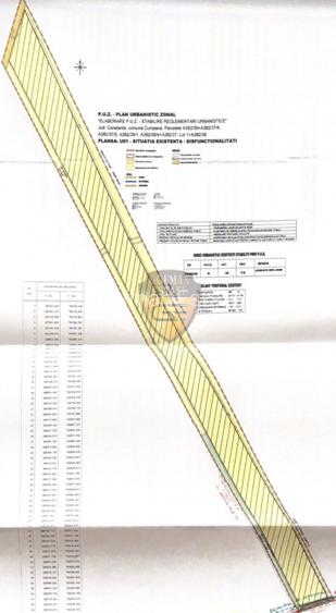 Proiect Investitie Cumpana, 6,7 ha lotizat, 132 case, aprox 400 mp, PUZ P+1, 2xD - 13