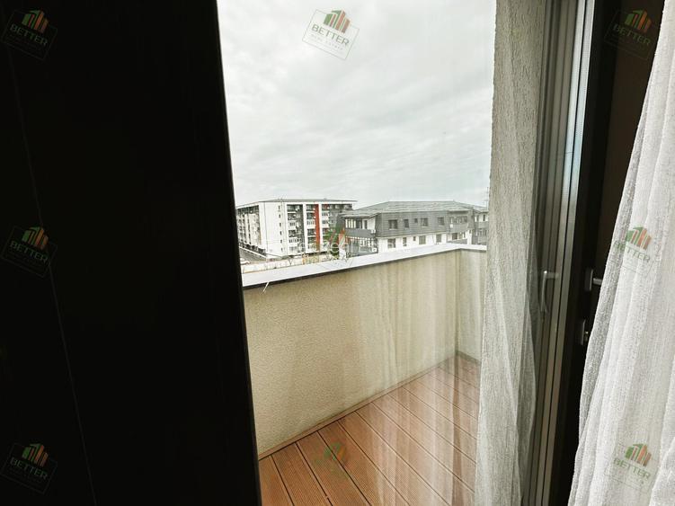 Penthouse de închiriat | 120 mp, terasă | Parcare inclusă, Sector 4 - 6